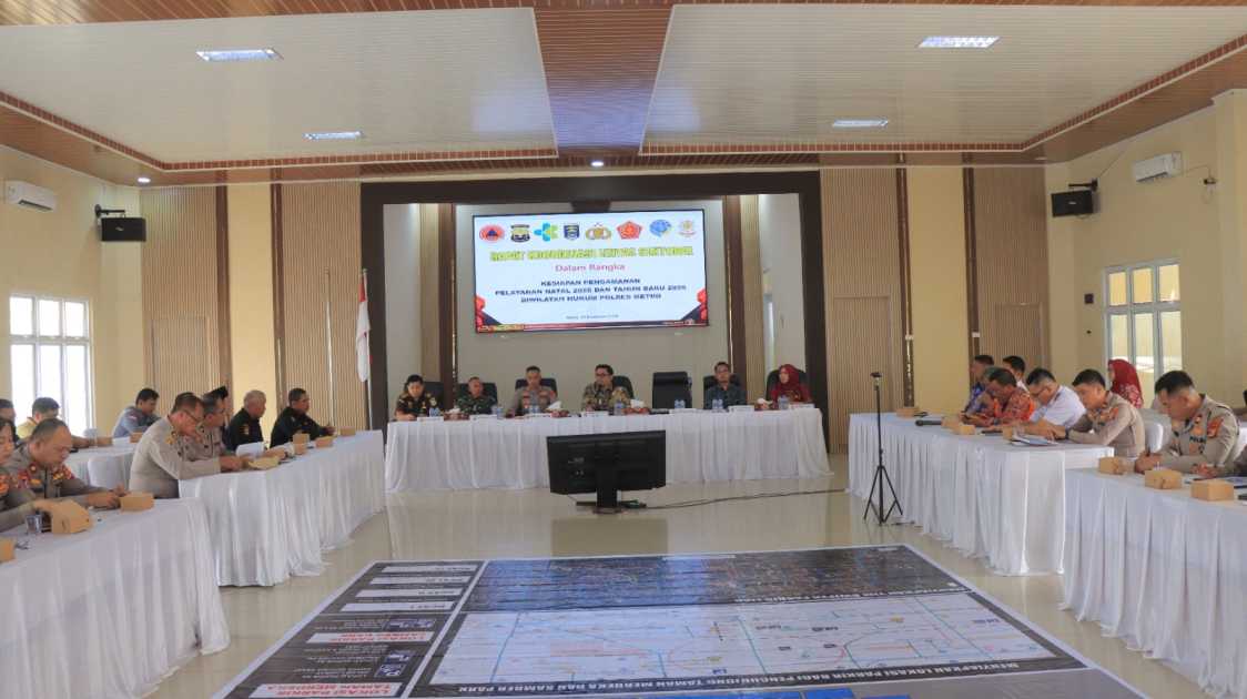 Pemkot Metro siap sukseskan Ops Lilin Krakatau 2025 dan Nataru 2026