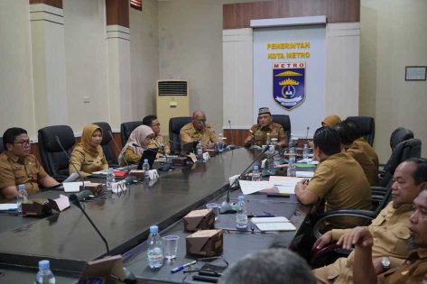 Pemkot Metro Gelar Rakor Internal terkait Tenaga Honorer Non Database