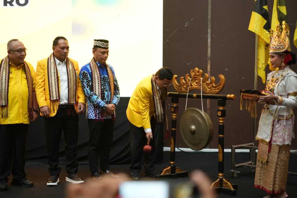 Musda VI DPD Partai Golkar Kota Metro Digelar, Wali Kota Tekankan Sinergi Pembangunan Daerah