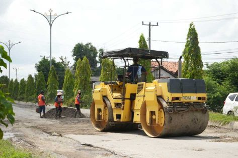 Pemerintah Kota Metro Lakukan Penanganan Darurat di Jalan Pattimura