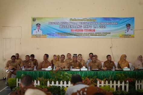 Serap Aspirasi Masyarakat, Pemkot Metro Gelar Musrenbang Kelurahan Yosorejo