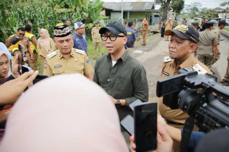 Gubernur Lampung Tinjau Jalan Pattimura, 10 Miliar Siap Digunakan untuk Perbaikan