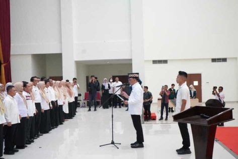 Pengukuhan Bunda Literasi, Tim Literasi dan IPI Kota Metro Perkuat Gerakan Literasi Daerah