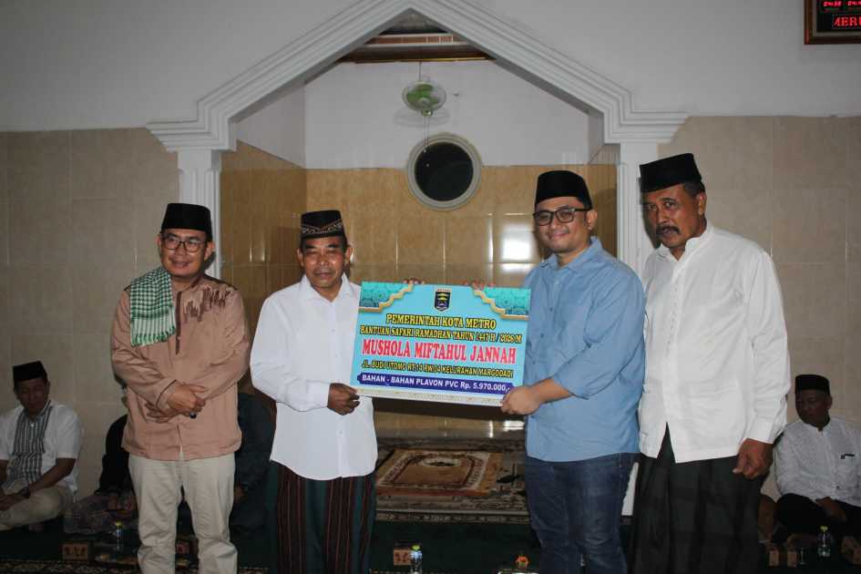 Safari Ramadan 1447 H, Pemkot Metro Perkuat Silaturahmi di Musholla Miftahul Jannah