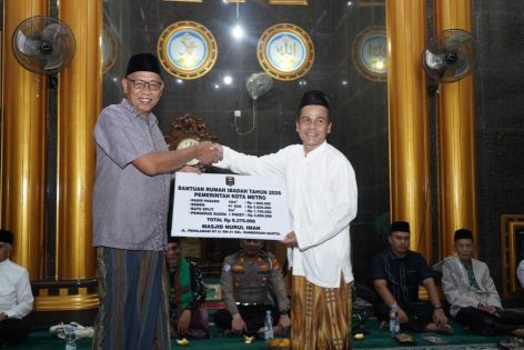 Safari Ramadan 1447H/ 2025 M di Kota Metro, Wali Kota Tekankan Pentingnya Silaturahmi dan Kebersamaan