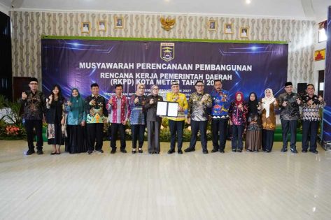 Musrenbang RKPD 2027, Pemkot Metro Perkuat SDM dan Modal Sosial untuk Pembangunan Berkelanjutan