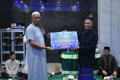 Pj Sekda Kota Metro Wakili Wali Kota dalam Safari Ramadhan di Masjid Al-Mukhlisin Ganjar Agung