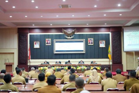 Wali Kota Metro Hadiri Rakor Forum Kepala Daerah se-Provinsi Lampung, Bahas Penguatan Kemandirian Fiskal Daerah