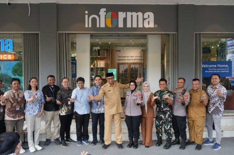 Informa Hadir di Kota Metro, Pj Sekda: Buka Peluang Kerja bagi Warga