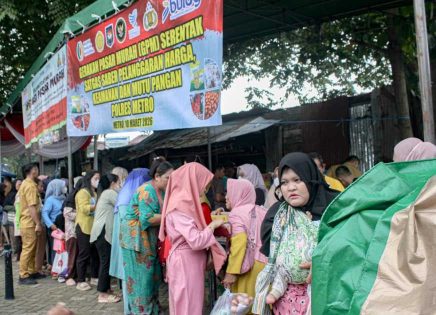 Pemkot Metro Gelar Pasar Murah, Bantu Masyarakat Hadapi Kenaikan Harga Jelang Idul Fitri