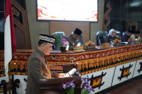 Walikota Metro Sampaikan LKPJ Tahun 2025, Tekankan Capaian Kinerja dan Tantangan Strategis