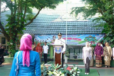 Wali Kota Metro Pimpin Upacara Kartini TK Pertiwi, Tekankan Pendidikan Karakter dan Kesetaraan