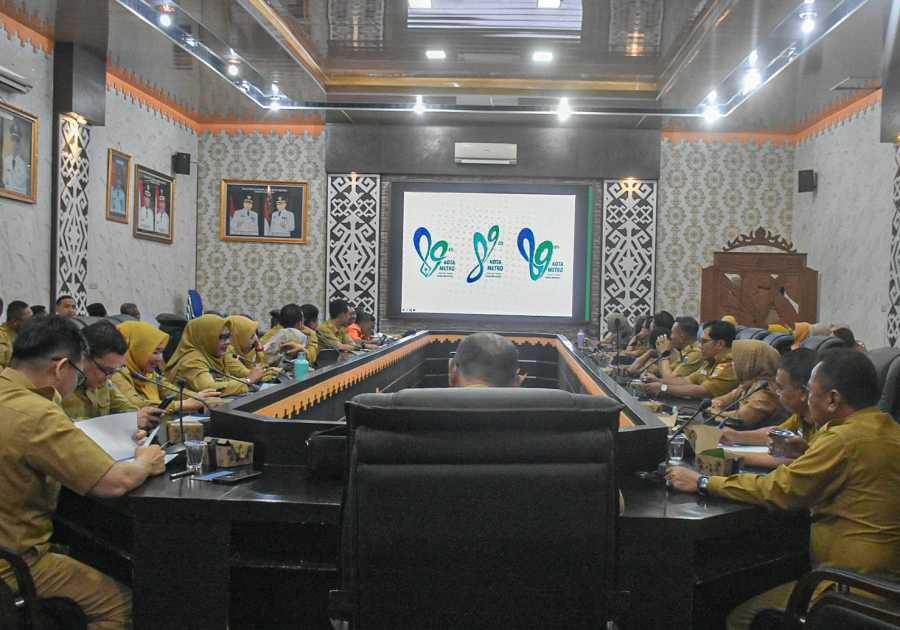 Pemerintah Kota Metro Perkuat Persiapan Hari Jadi ke-89, Usung Tema “Harmoni Nyata, Cerdas Bahagia”