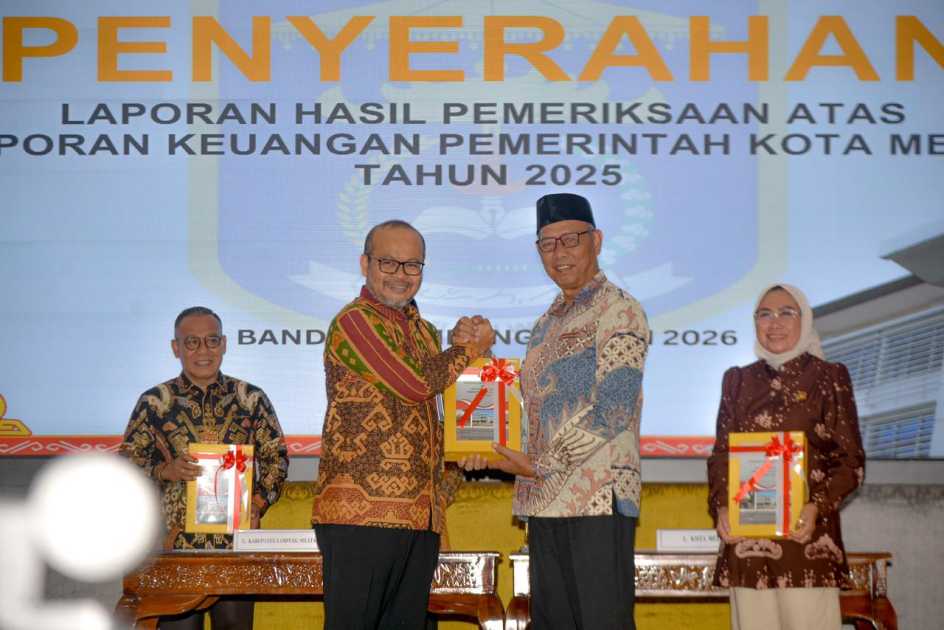 Metro Raih WTP ke-16 Berturut-turut dari BPK RI, Bukti Tata Kelola Keuangan Daerah Tertib dan Akuntabel
