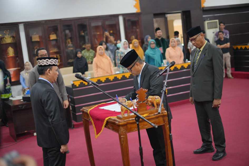 Ahmad Hariyanto Resmi Dilantik jadi Sekda Definitif Kota Metro Gantikan Kusbani
