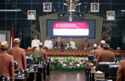 HUT ke-89 Kota Metro, DPRD Gelar Paripurna Istimewa: Harmoni dan Kolaborasi Jadi Kunci Pembangunan Berkelanjutan