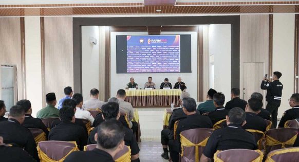 Staf Ahli dan Kadis Kominfotik Metro Ikuti RAPIMNAS Senkom 2026, Bahas Stabilitas Kamtibmas dan Bela Negara Menuju Indonesia Emas