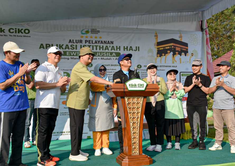 Rayakan HUT ke-3, Klinik Ciko Luncurkan Inovasi Pelayanan Kesehatan Haji Berbasis Digital Melalui Aplikasi SITI JUSILA