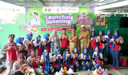 Wali Kota Metro Dorong Tabungan Umroh Lewat Bank Sampah Pesantren