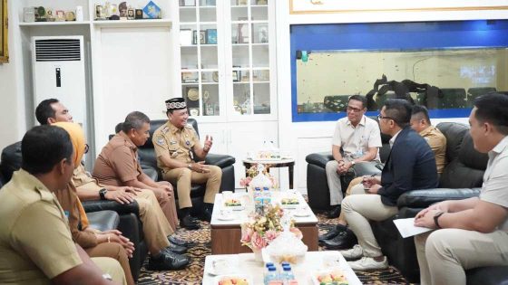 Wali Kota Metro Terima Audiensi Kakanwil Kementerian HAM Lampung, Dukung Pembentukan Kampung REDAM di Dua Kelurahan