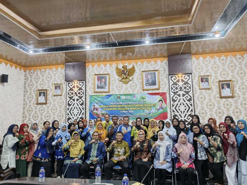 Sekda Metro Buka Pelatihan Gizi Dashat 2026, 70 Peserta Siap Jadi Agen Perubahan