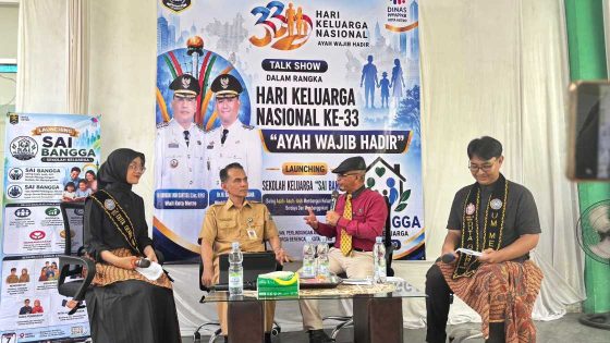 Peringati HARGANAS ke-33, Pemkot Metro Luncurkan Inovasi SAI BANGGA dan Gaungkan Peran Ayah dalam Pengasuhan