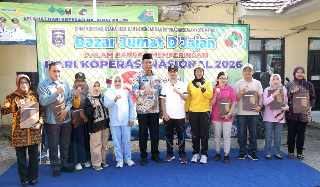 Harkopnas ke-79 di Metro, Tujuh Koperasi Berprestasi Terima Penghargaan dan Dorong Kebangkitan Ekonomi Rakyat