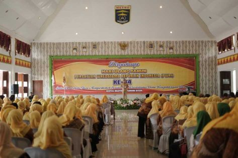 Wali Kota Metro: PWRI Jadi Teladan Pengabdian dan Mitra Strategis Pembangunan Daerah