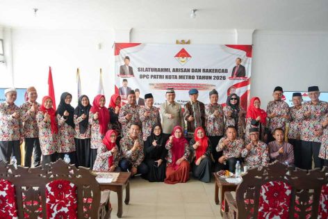 Wali Kota Metro Dorong PATRI Perkuat Sinergi dan Kontribusi bagi Pembangunan Daerah