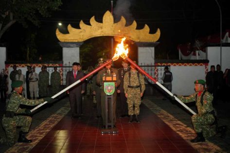 Apel Kehormatan dan Renungan Suci HUT RI ke-81, Pemkot Metro Kenang Jasa Para Pahlawan