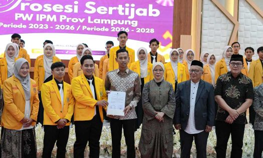 Wali Kota Metro Diwakili Asisten I Hadiri Pelantikan Pimpinan Wilayah IPM Lampung 2026–2028