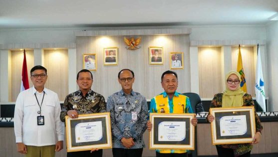 Kota Metro Jadi Salah Satu dari Tiga Daerah di Lampung Peraih Sertifikat KKPA 2025