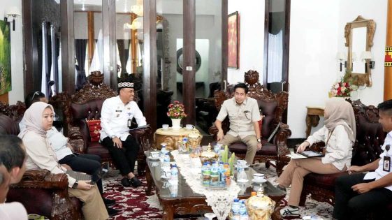 Wali Kota Metro Bahas Percepatan Bedah Rumah Bersama Kementerian PKP