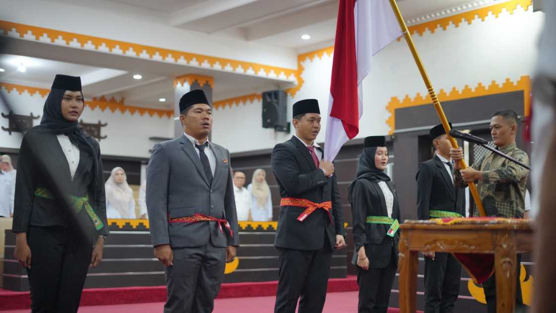 Wali Kota Metro Kukuhkan DPPI, Dorong Generasi Muda Jadi Teladan Pancasila