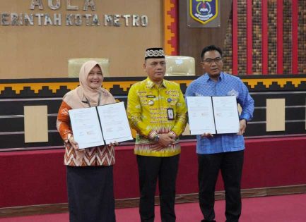Pemkot Metro Perkuat Kolaborasi dengan BPS dan Polinela, Dorong Pembangunan Berbasis Data dan Inovasi
