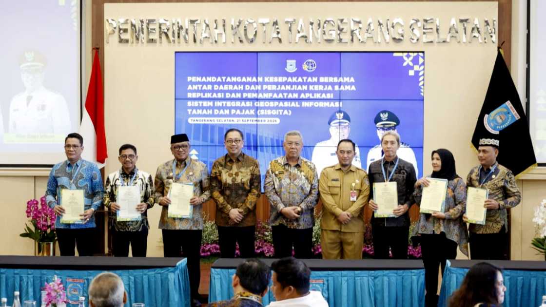 Pemkot Metro Replikasi SISGITA Tangsel untuk Perkuat Integrasi Data Pertanahan dan Perpajakan