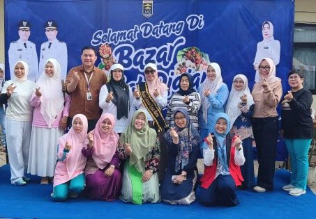 Bazar Jumat Djajan Metro Bahagia Dorong UMKM Sekaligus Tumbuhkan Literasi Anak Sejak Dini