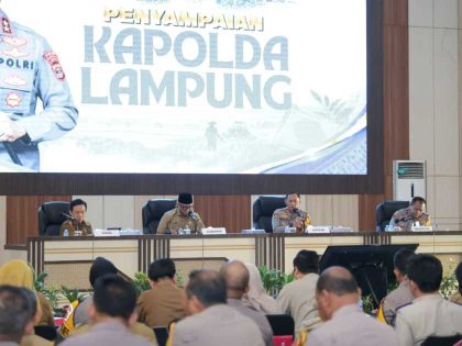 Wali Kota Metro Ikuti Rakor Penyelesaian Konflik Agraria Lampung
