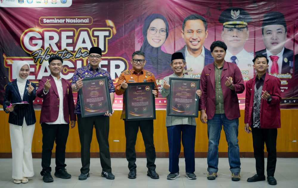 Mewakili Wali Kota Metro, Sekda Buka Seminar Nasional Universitas Muhammadiyah Metro