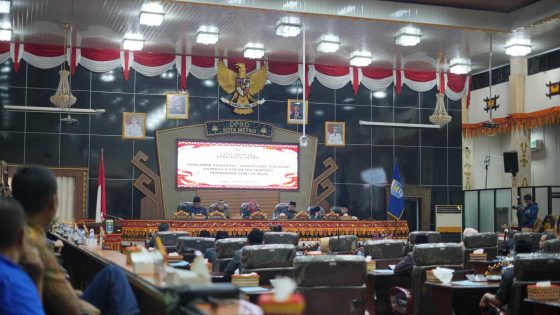 Pemkot Metro dan DPRD Sepakati Raperda Perubahan APBD 2026