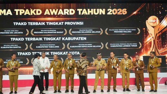 KOTA METRO RAIH PENGHARGAAN NASIONAL TPAKD AWARD 2026, TERBAIK SE-SUMATERA KATEGORI KOTA
