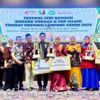 Kota Metro Borong Enam Prestasi pada Festival Seni Qasidah, Bintang Vokalis dan Pop Islami Lampung 2026