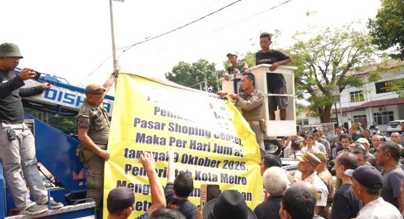 Pemkot Metro Tata Shopping Center, Perkuat Keselamatan dan Optimalisasi Aset Daerah