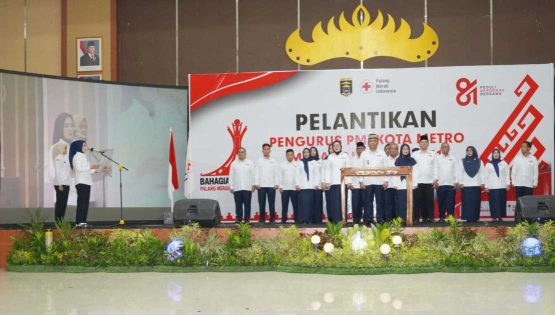Wali Kota Metro Tekankan Penguatan Misi Kemanusiaan pada Pelantikan Pengurus PMI 2026–2031.