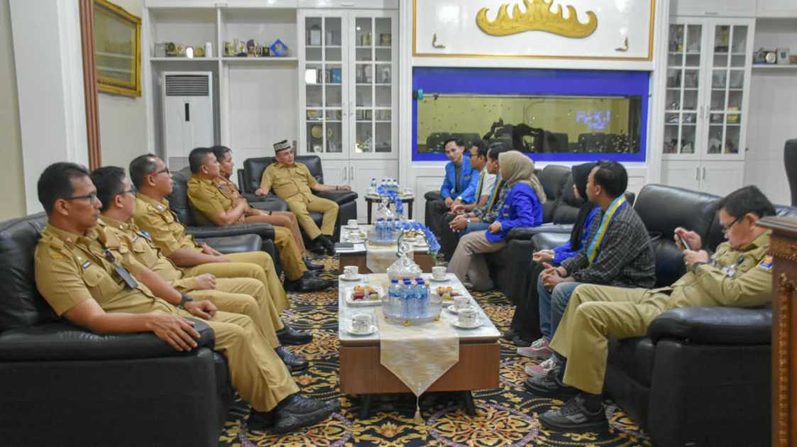 Audiensi dengan Wali Kota Metro, PMII Matangkan Persiapan Pelatihan Kader Lanjut Tingkat Nasional